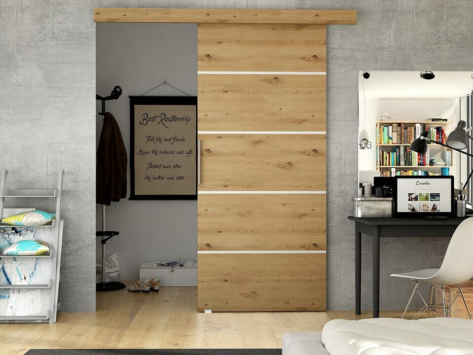 Porte scorrevoli Closico Fundus III (Rovere Artisan)