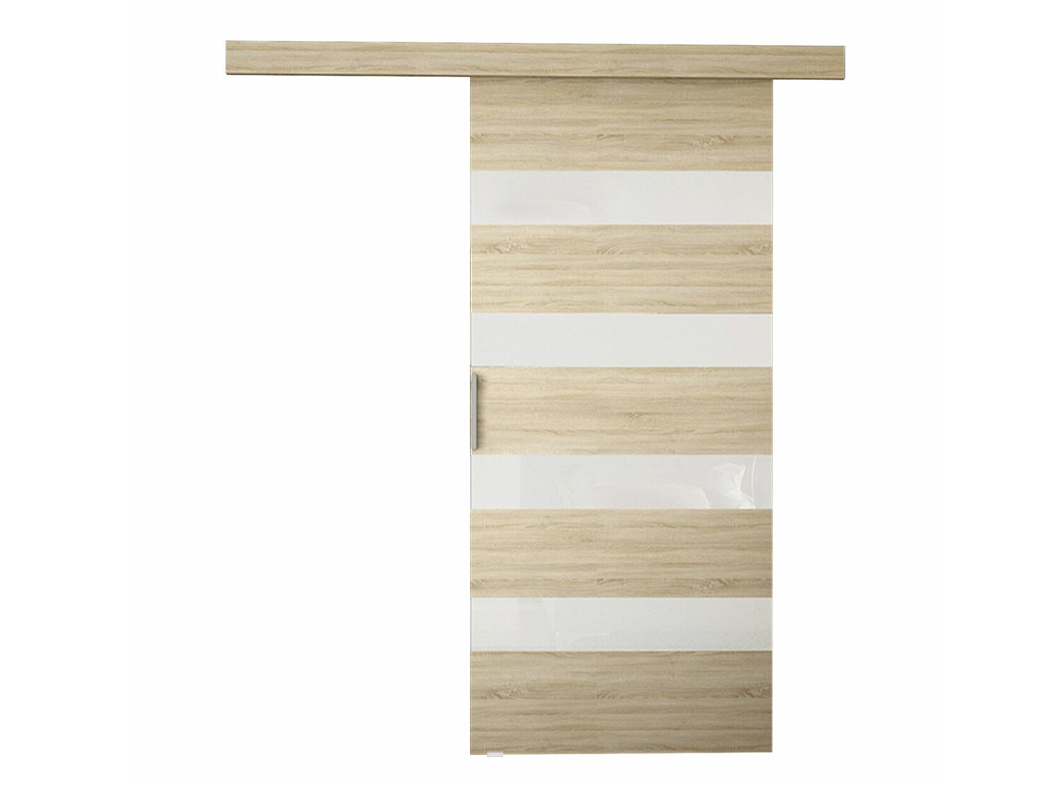 Porte scorrevoli Closico Fundus V (Sonoma quercia + Bianco)