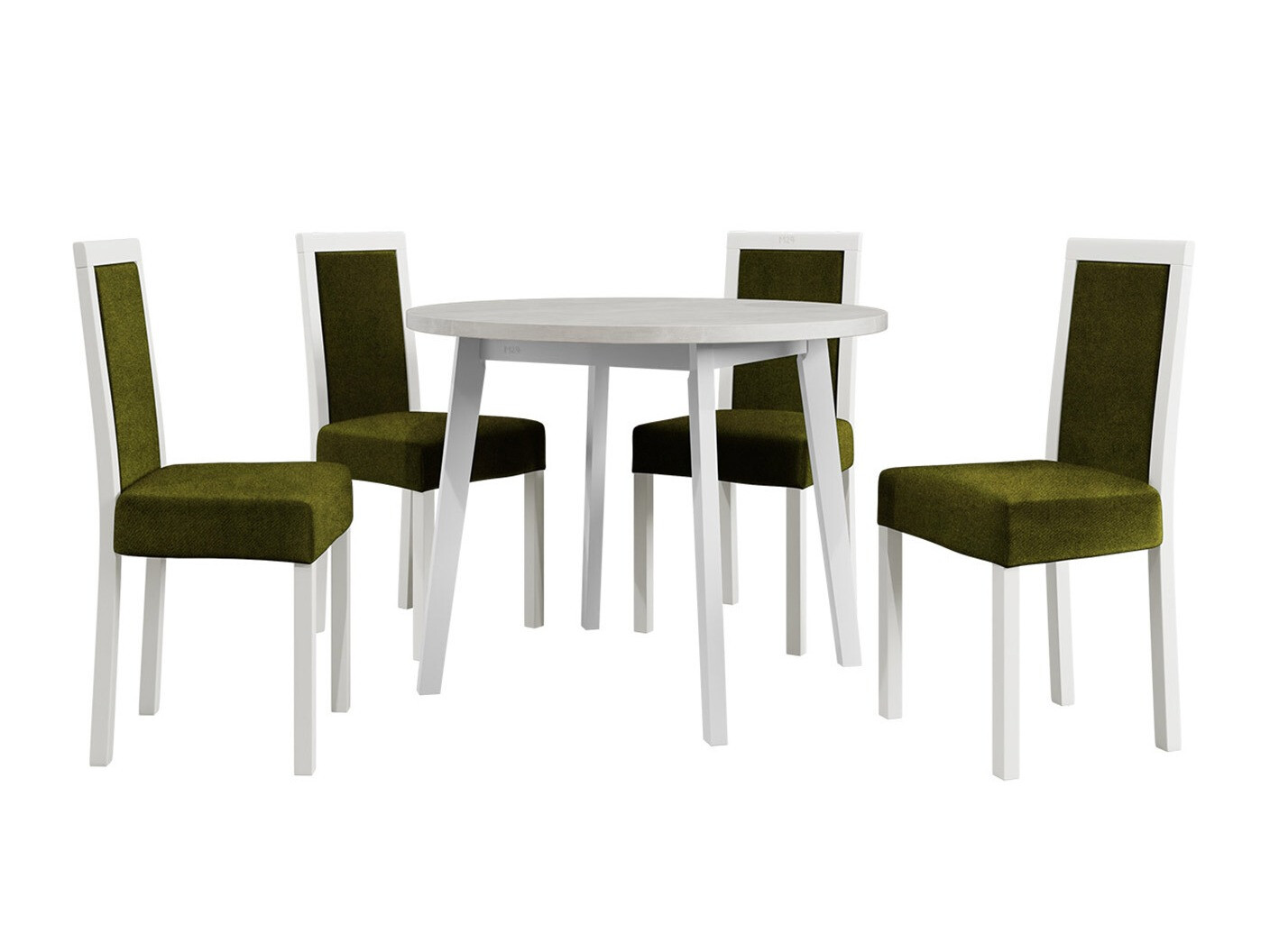 Set sala da pranzo Victorville 304 (Bianco)