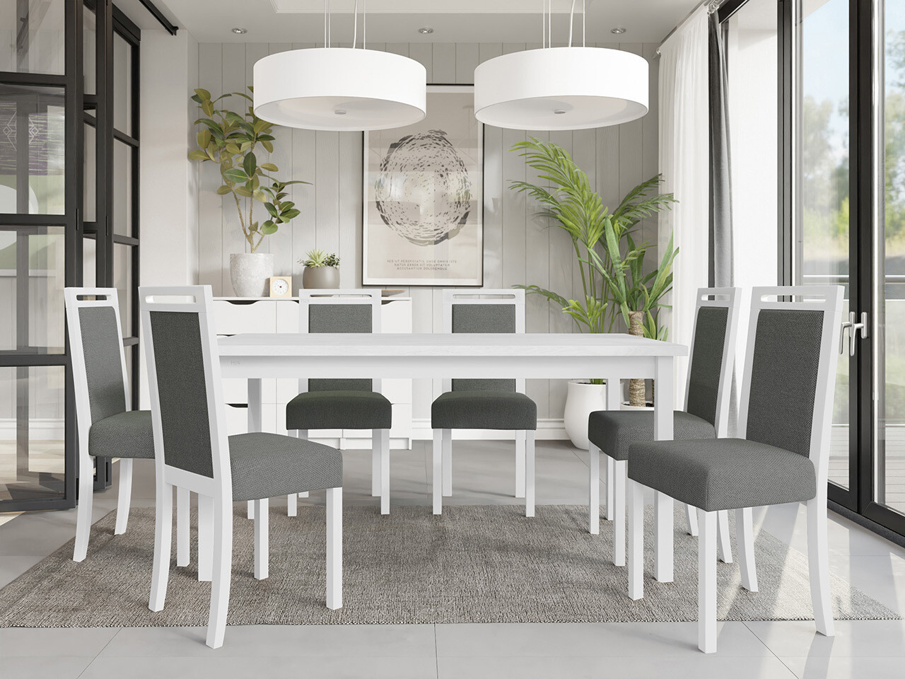 Set sala da pranzo Victorville 308 (Hygge 91)