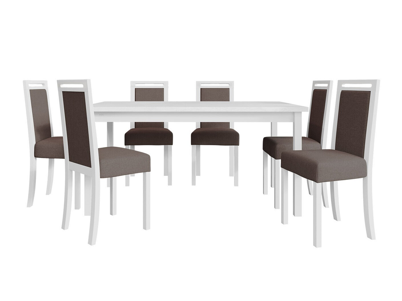 Set sala da pranzo Victorville 308 (Bianco)
