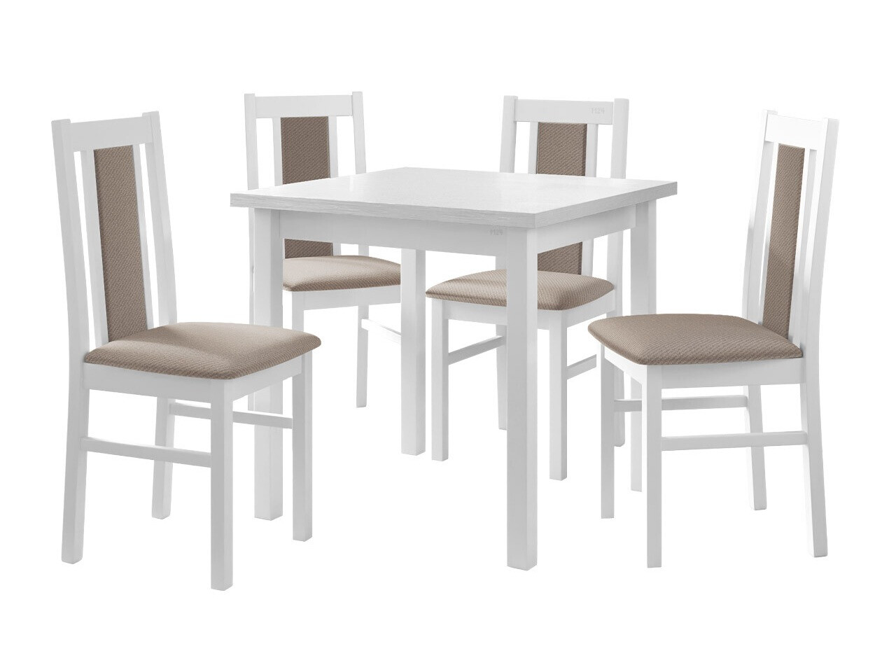Set sala da pranzo Victorville 310 (Bianco)