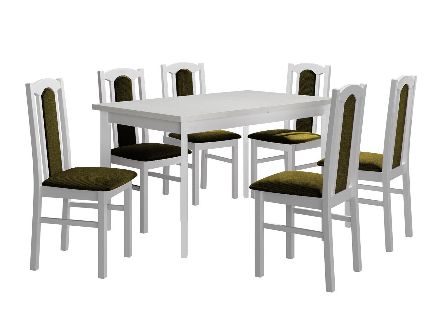 Set sala da pranzo Victorville 313 (Bianco)