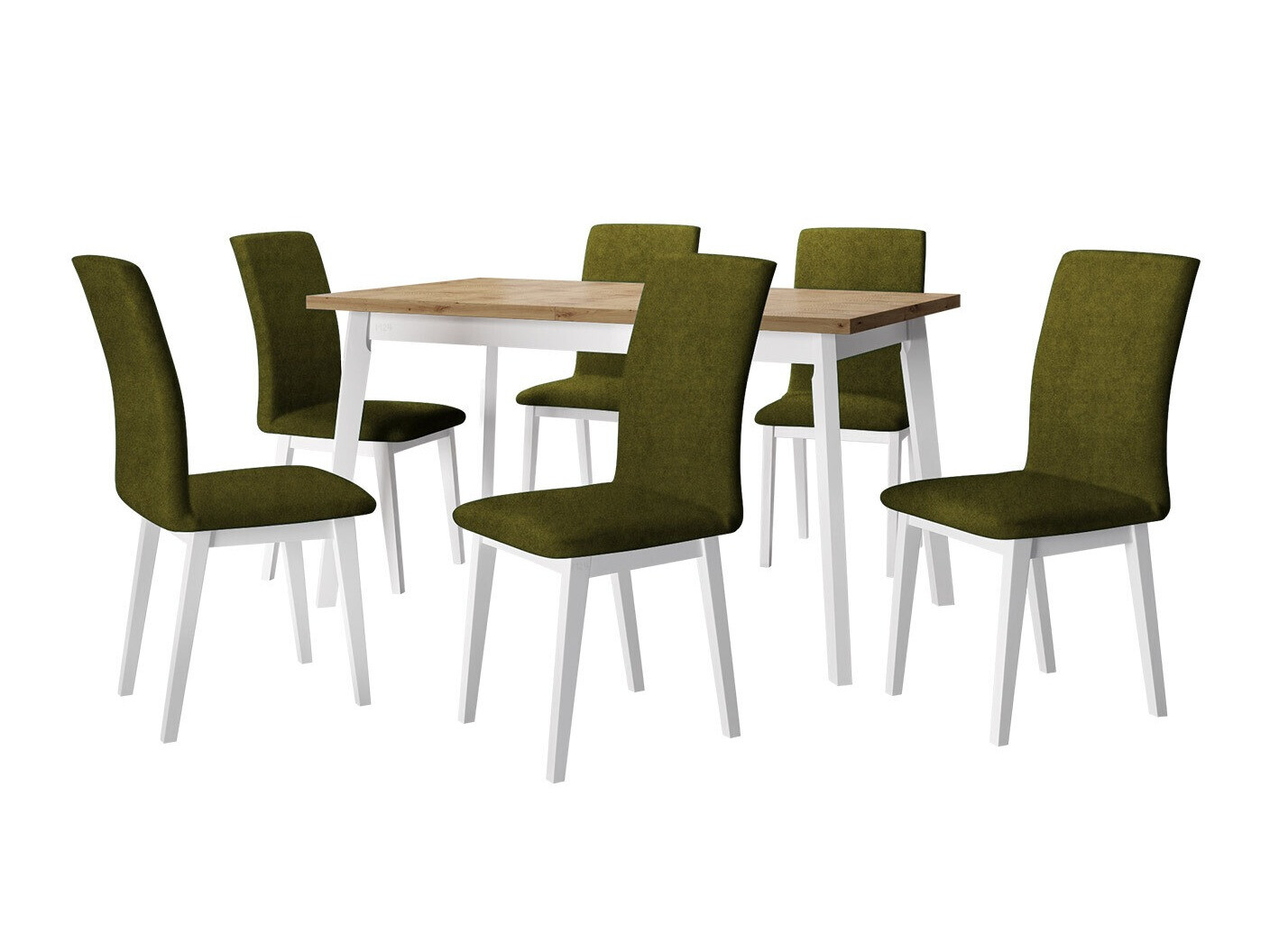 Set sala da pranzo Victorville 321 (Bianco)