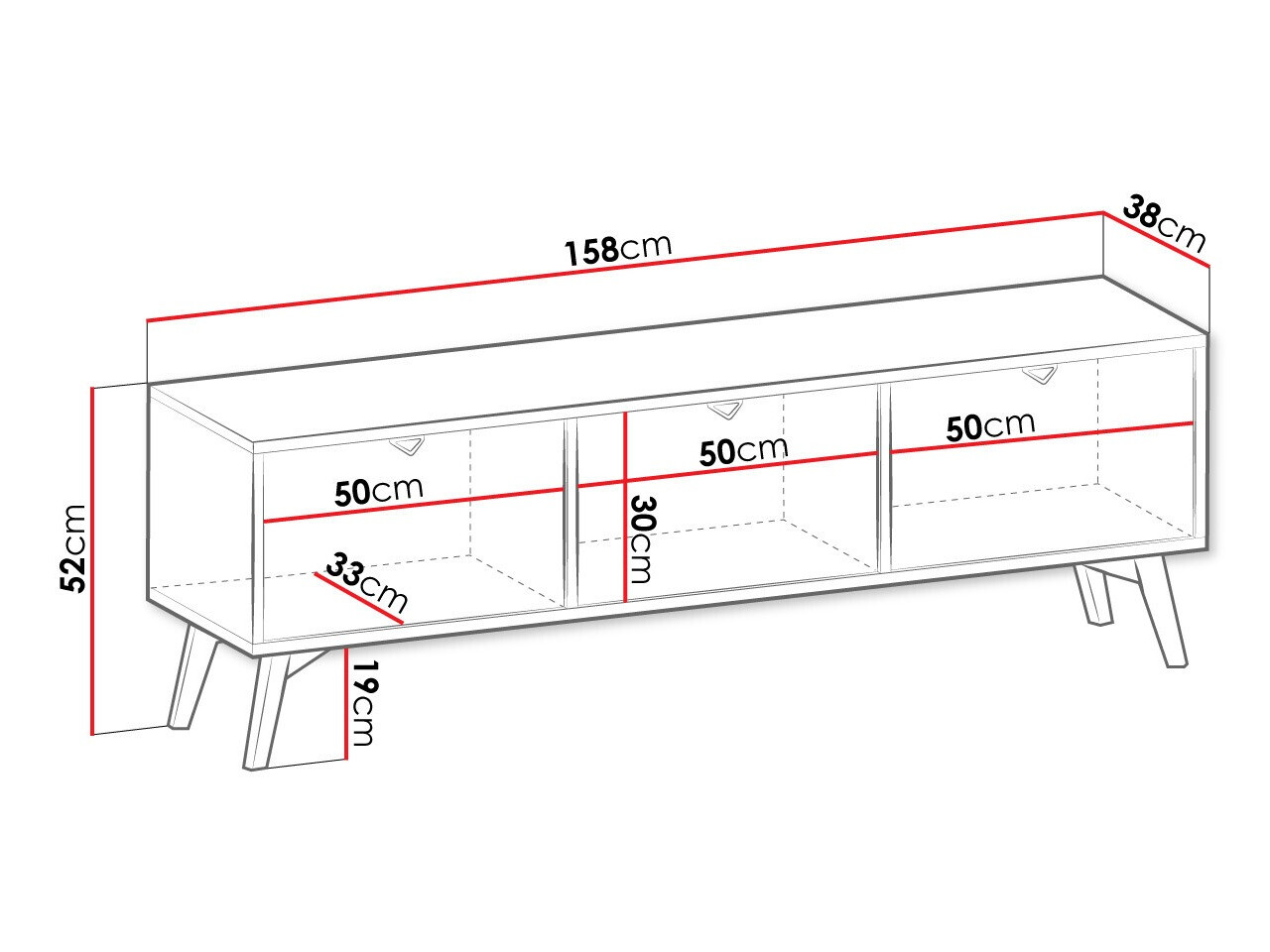 Mobile porta TV Belbele 104