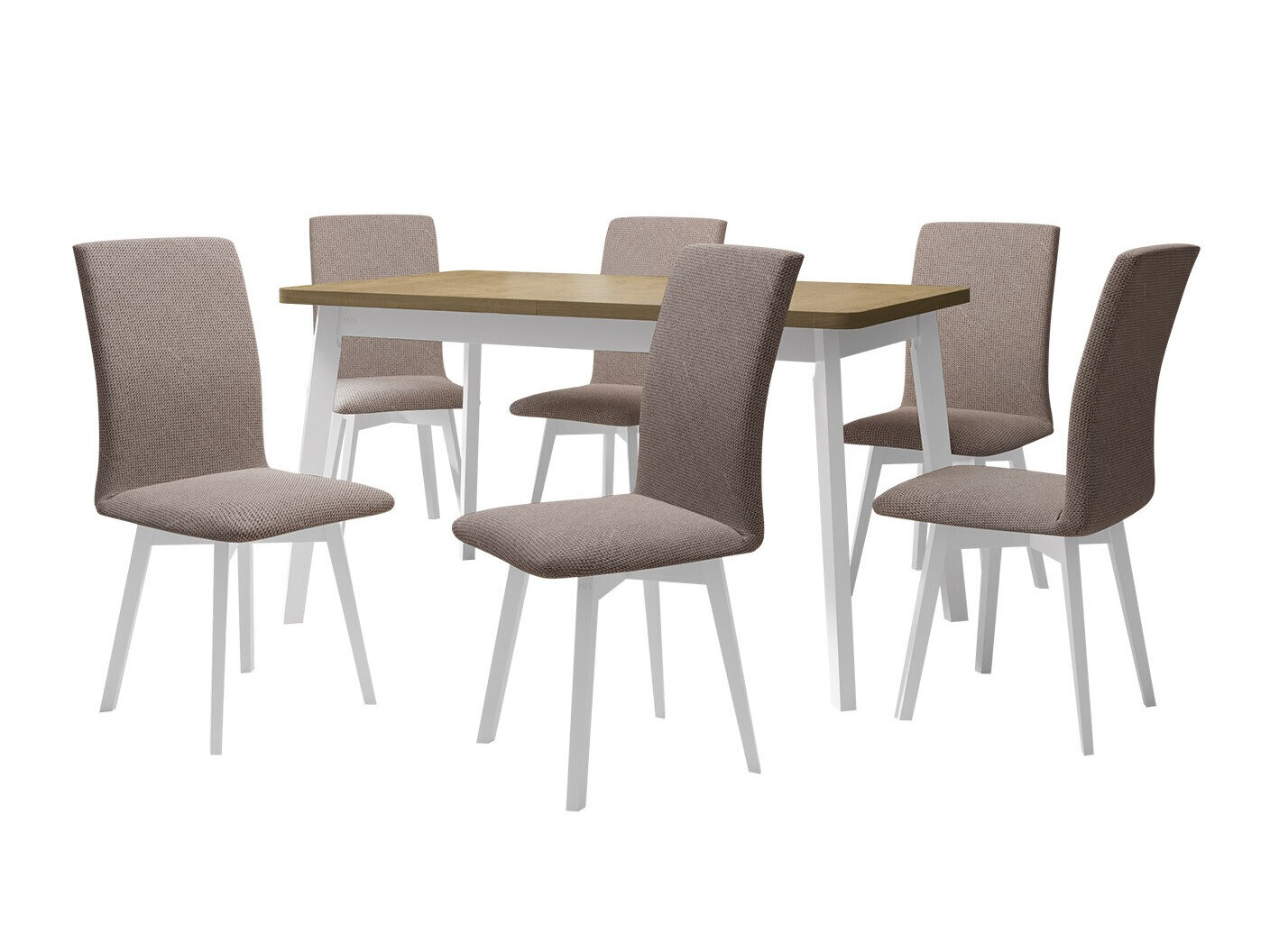 Set sala da pranzo Victorville 325 (Bianco)