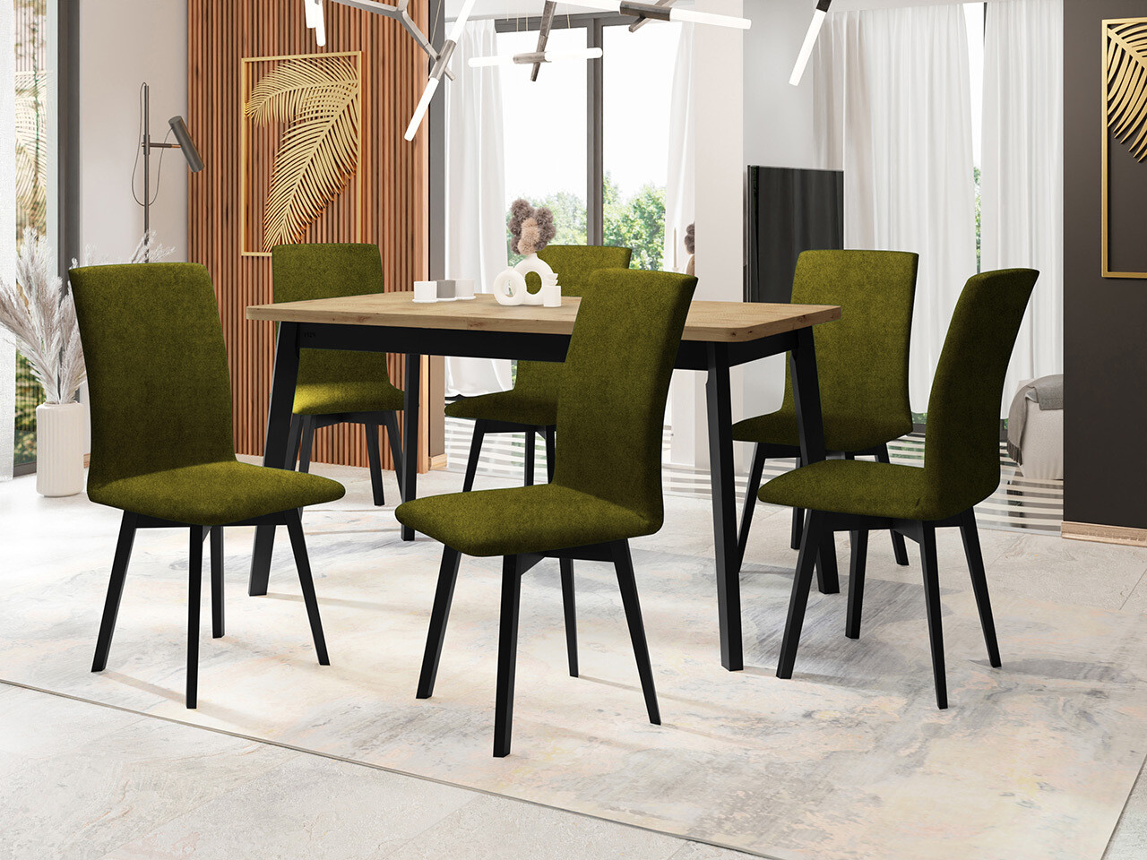 Set sala da pranzo Victorville 326 (Zetta 297)