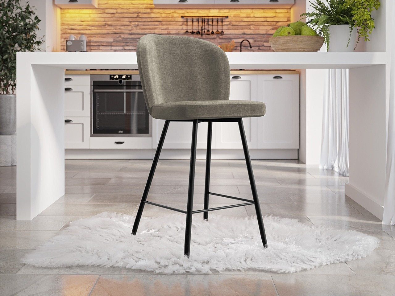 Sgabello da bar Jackson 101 (Magic Velvet 2209)