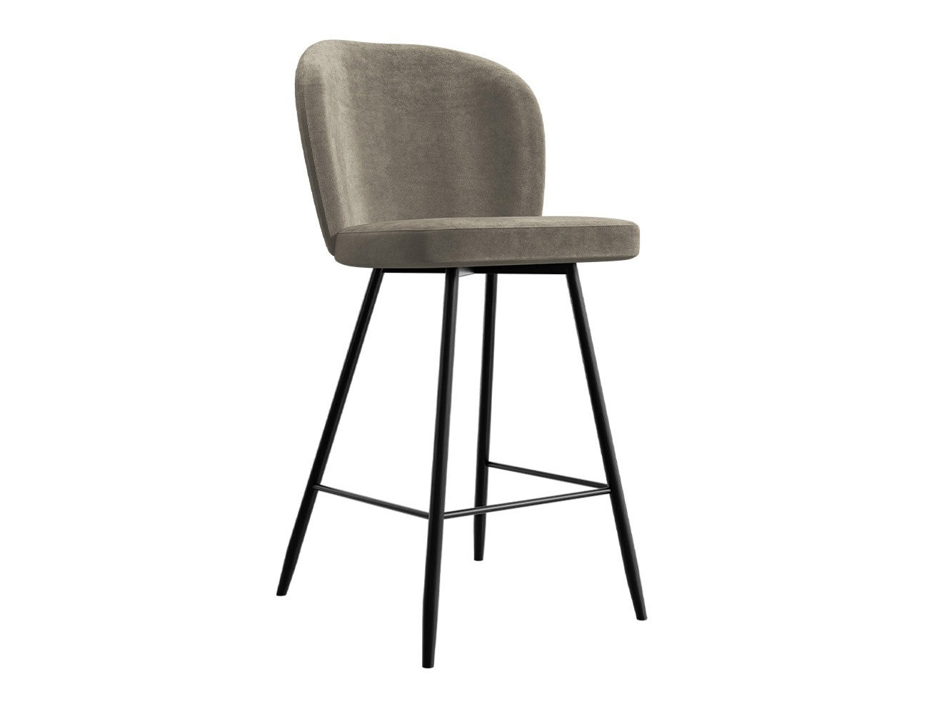 Sgabello da bar Jackson 101 (Nero + Magic Velvet 2209)