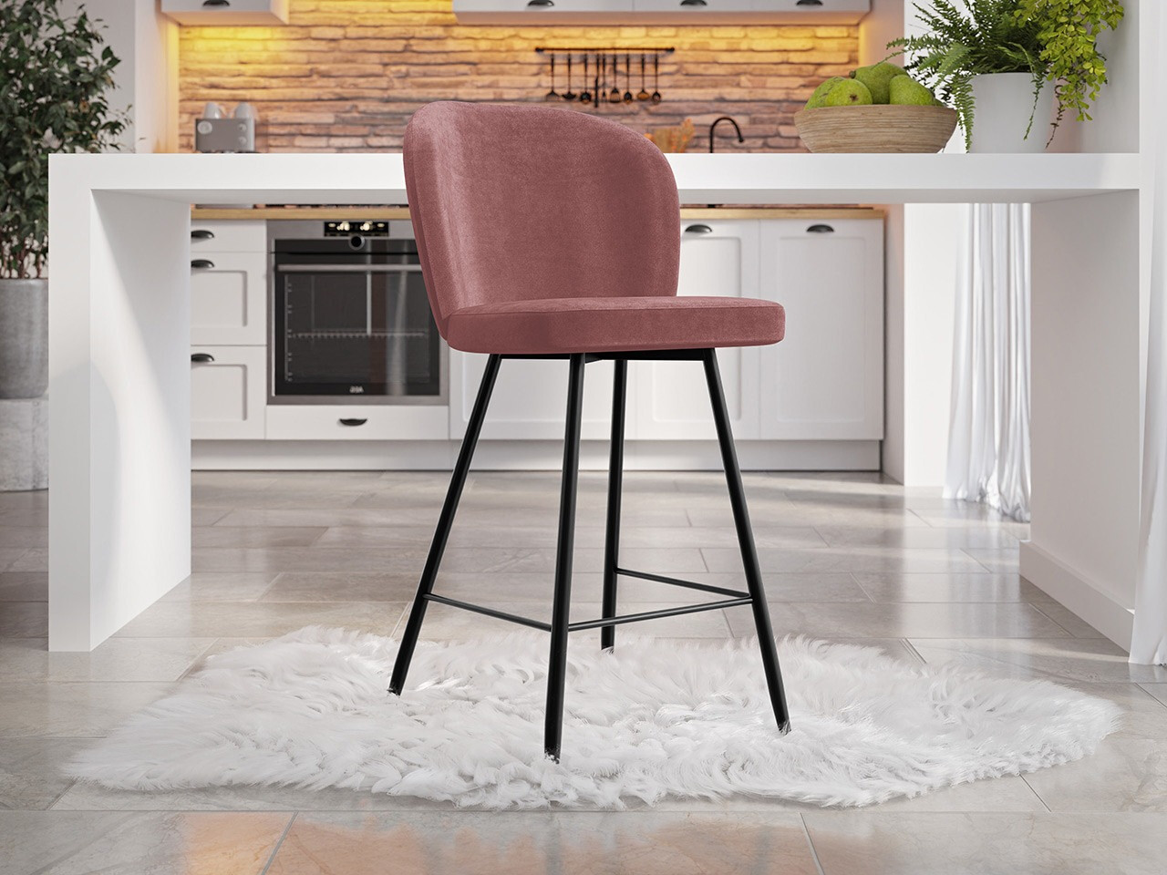 Sgabello da bar Jackson 101 (Magic Velvet 2258)