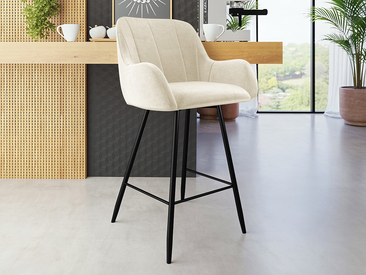 Sgabello da bar Jackson 102 (Magic Velvet 2250)