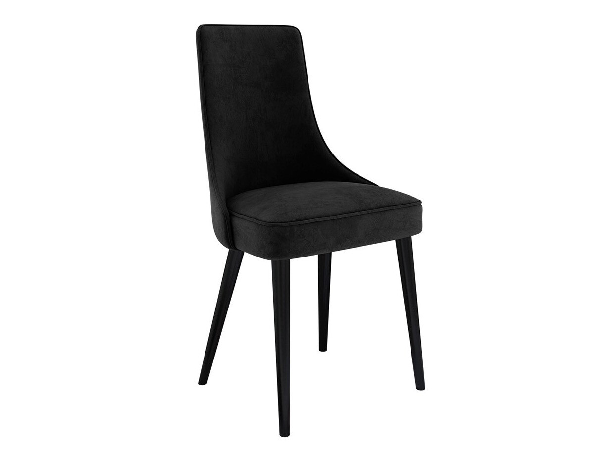 Sedia Jackson 107 (Nero + Magic Velvet 2219)