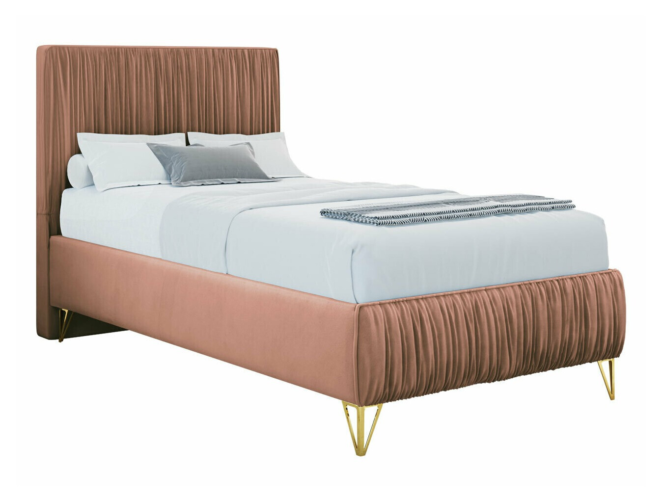 Letto continentale Logan 112 (Amor Velvet 4328)