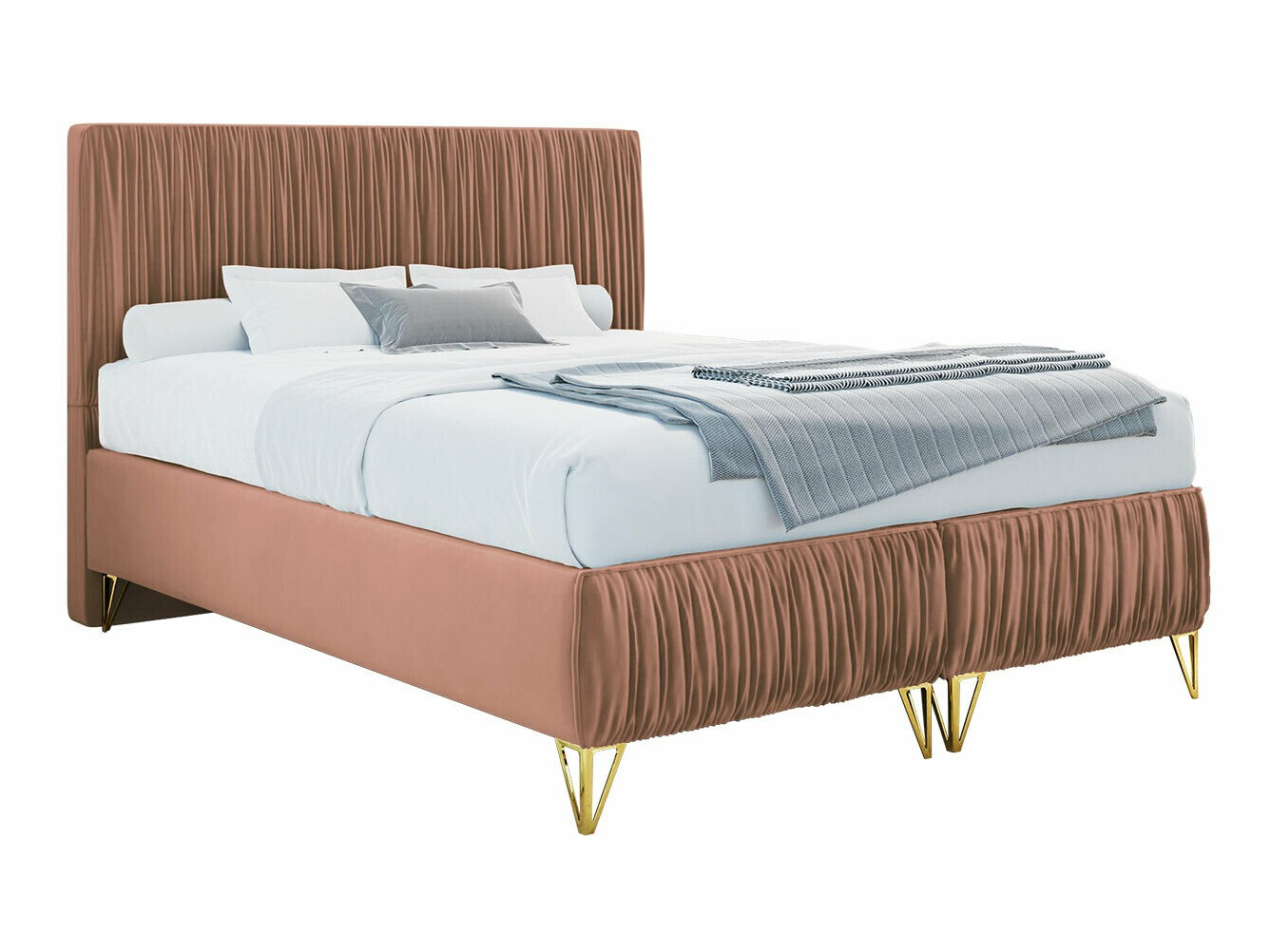 Letto continentale Logan 112 (Amor Velvet 4328)