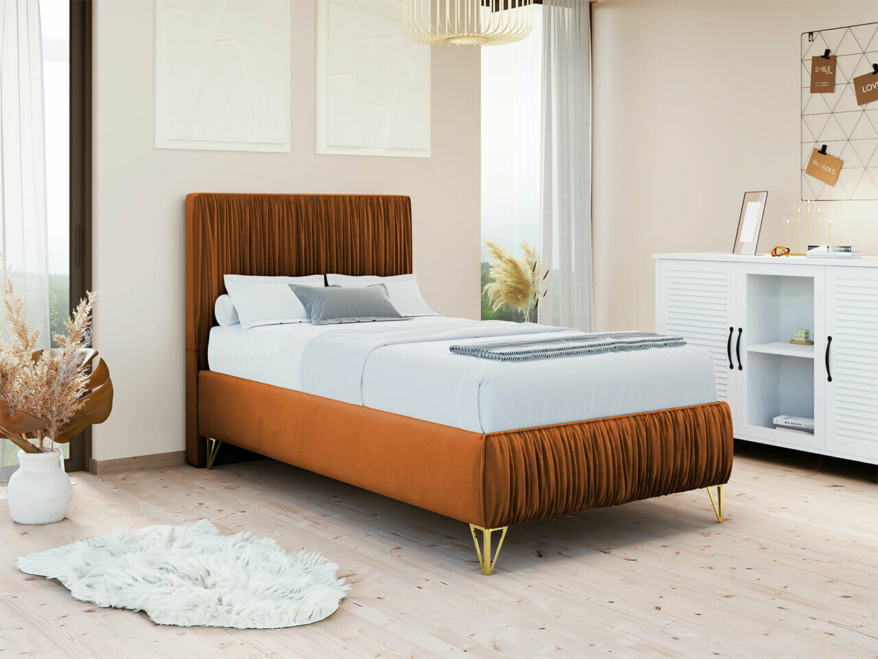 Letto Logan 112 (Amor Velvet 4305)