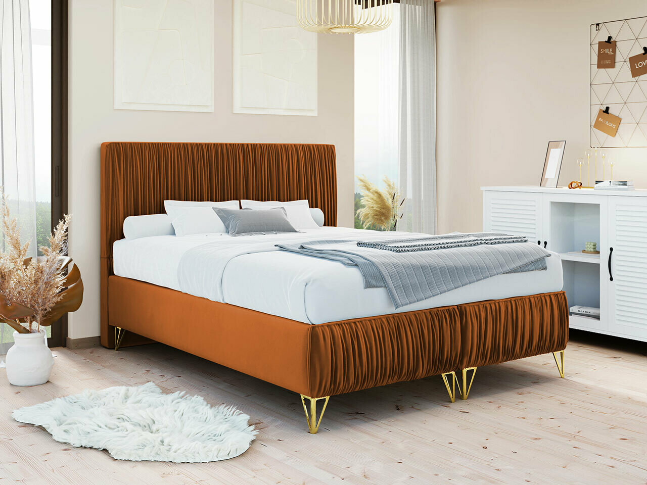 Letto Logan 112 (Amor Velvet 4305)