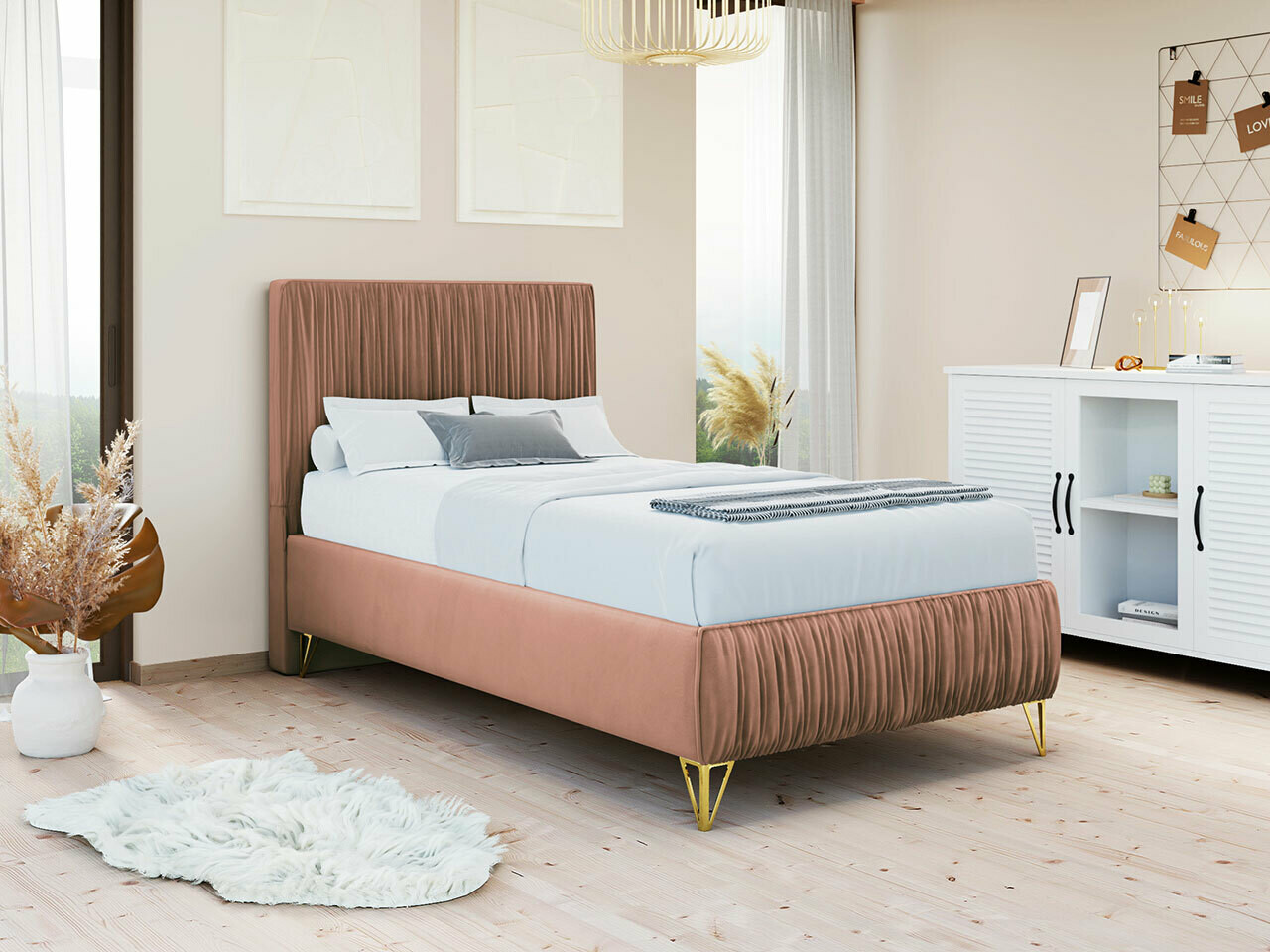 Letto Logan 112 (Amor Velvet 4328)
