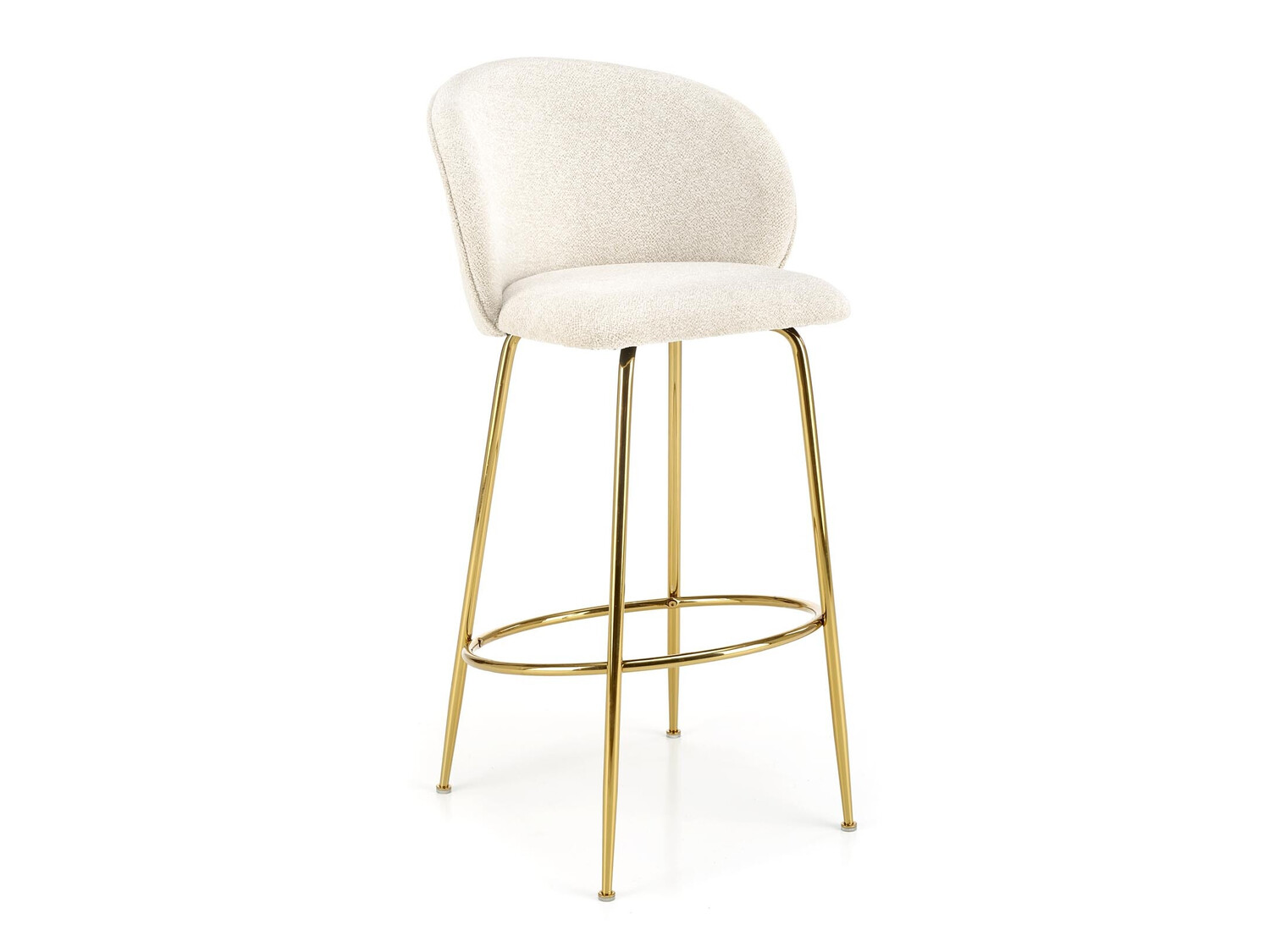 Sgabello da bar Houston 1554 (Crema + D'oro)