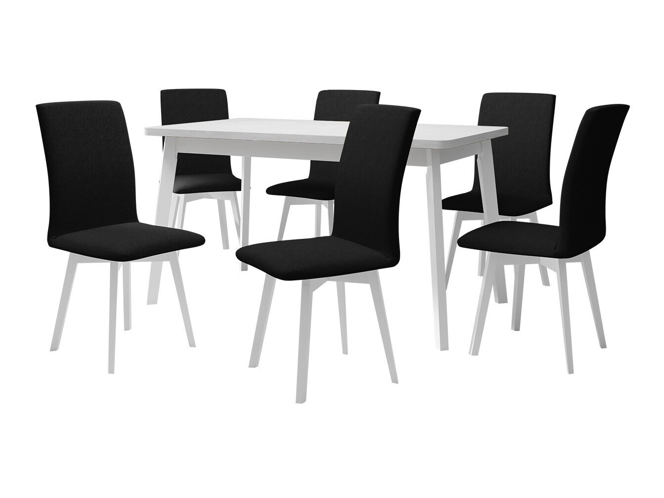 Set sala da pranzo Victorville 335 (Bianco)