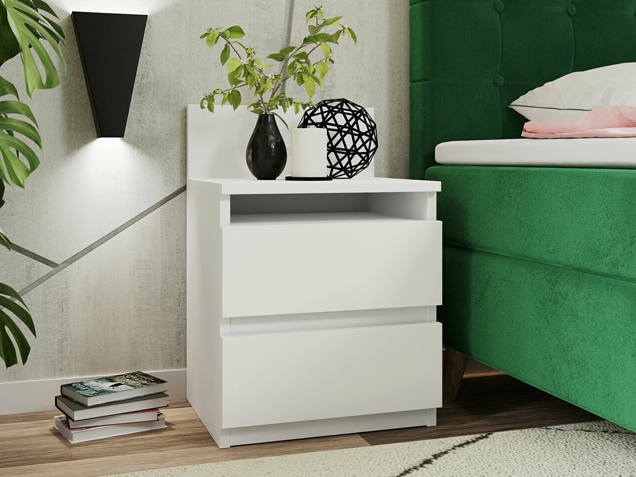 Comodino Comfivo Structor (Bianco)