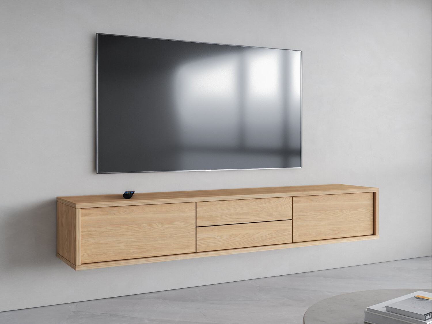 Mobile porta TV Austin 325 (Quercia)