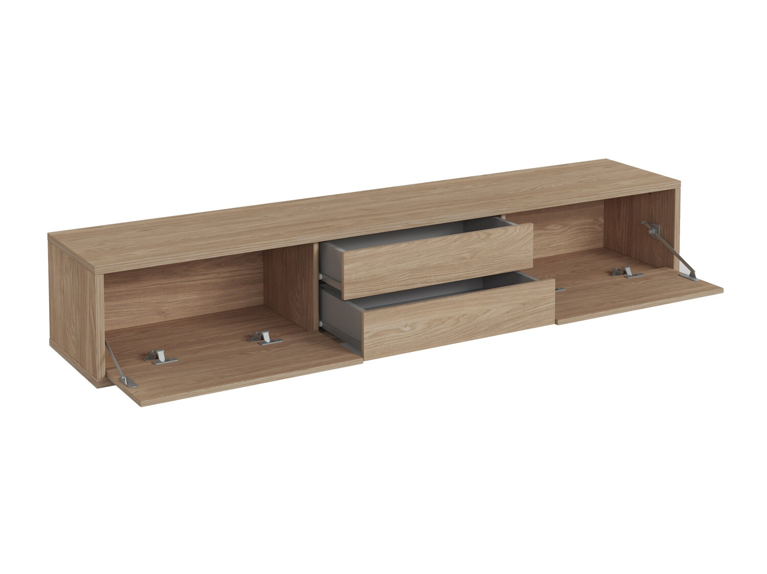 Mobile porta TV Austin 325 (Quercia)