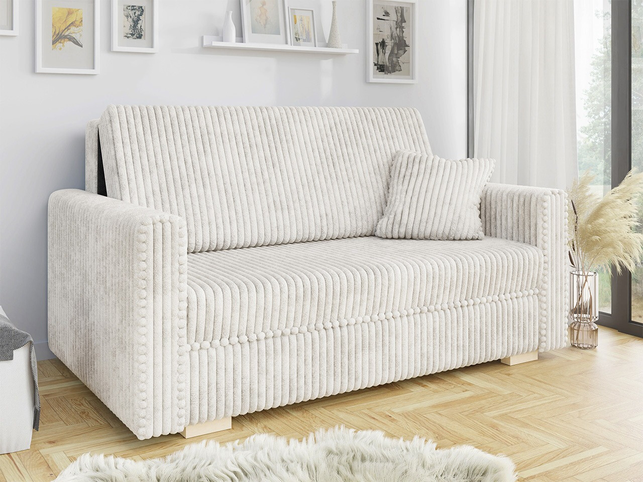Divano letto Solrin III (Tilia 01)