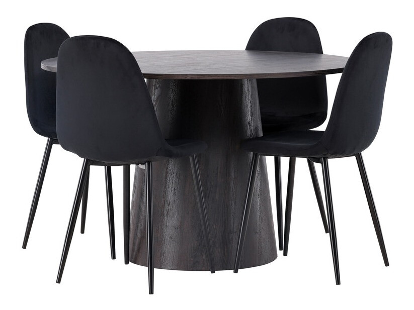 Set sala da pranzo Dallas 4246 (Marrone scuro)
