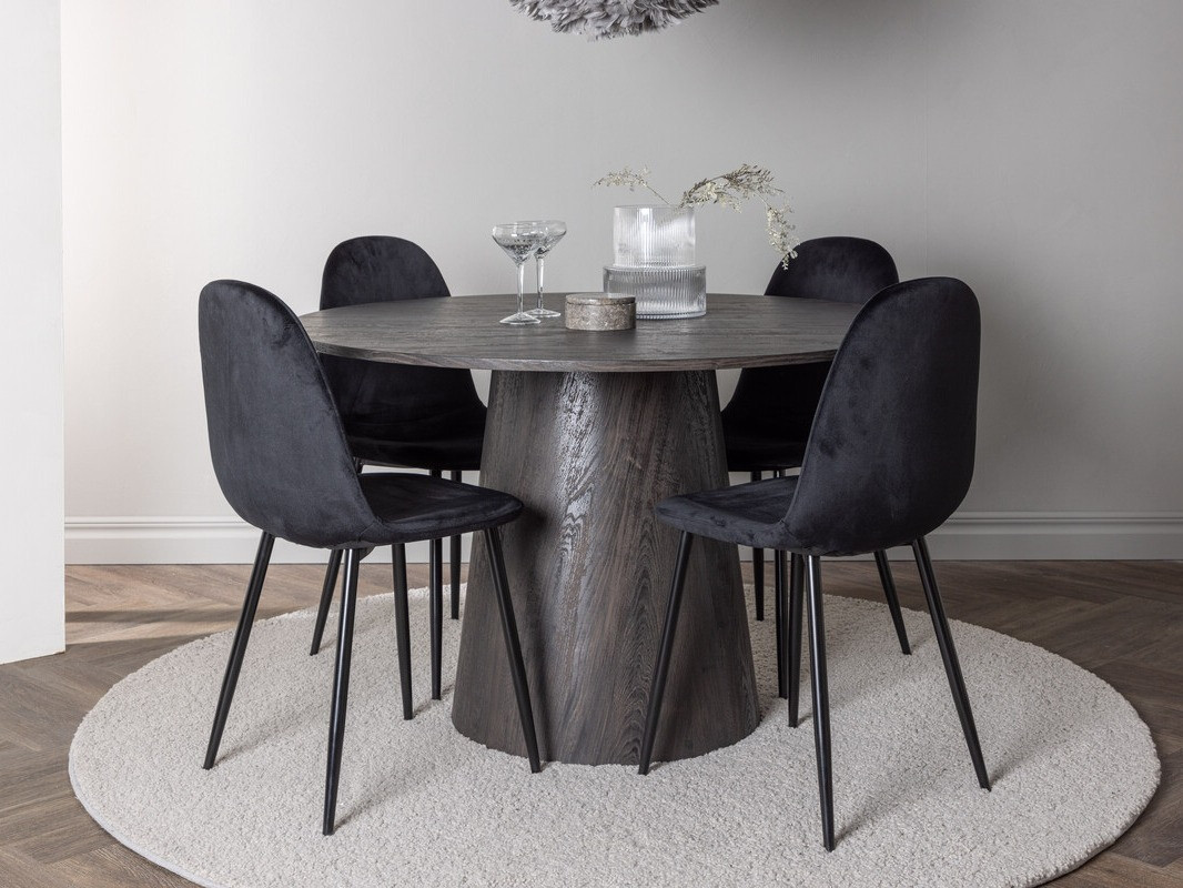 Set sala da pranzo Dallas 4246 (Marrone scuro)