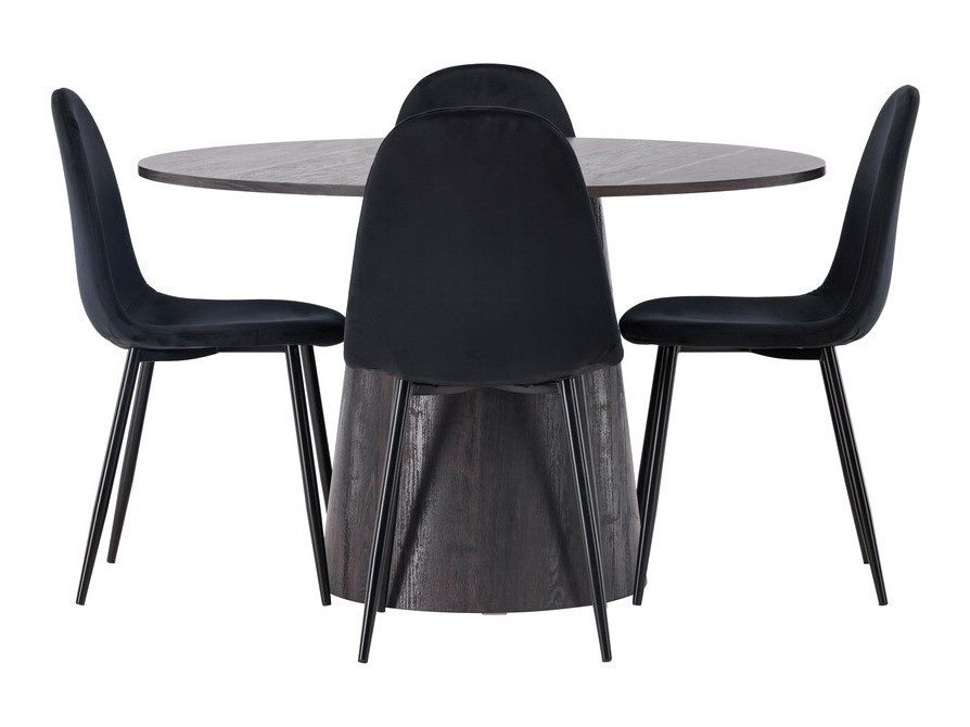Set sala da pranzo Dallas 4246 (Marrone scuro)