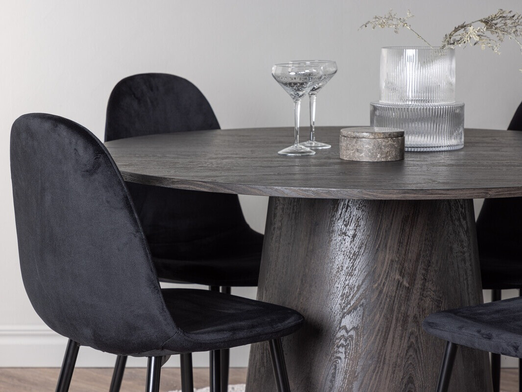 Set sala da pranzo Dallas 4246 (Marrone scuro)