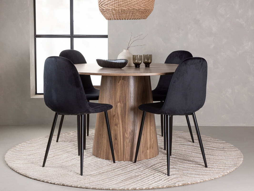 Set sala da pranzo Dallas 4246 (Marrone)