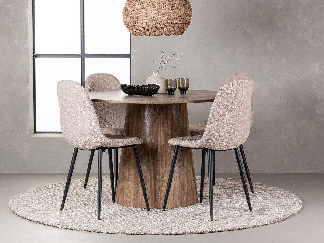 Set sala da pranzo Dallas 4247 (Marrone)