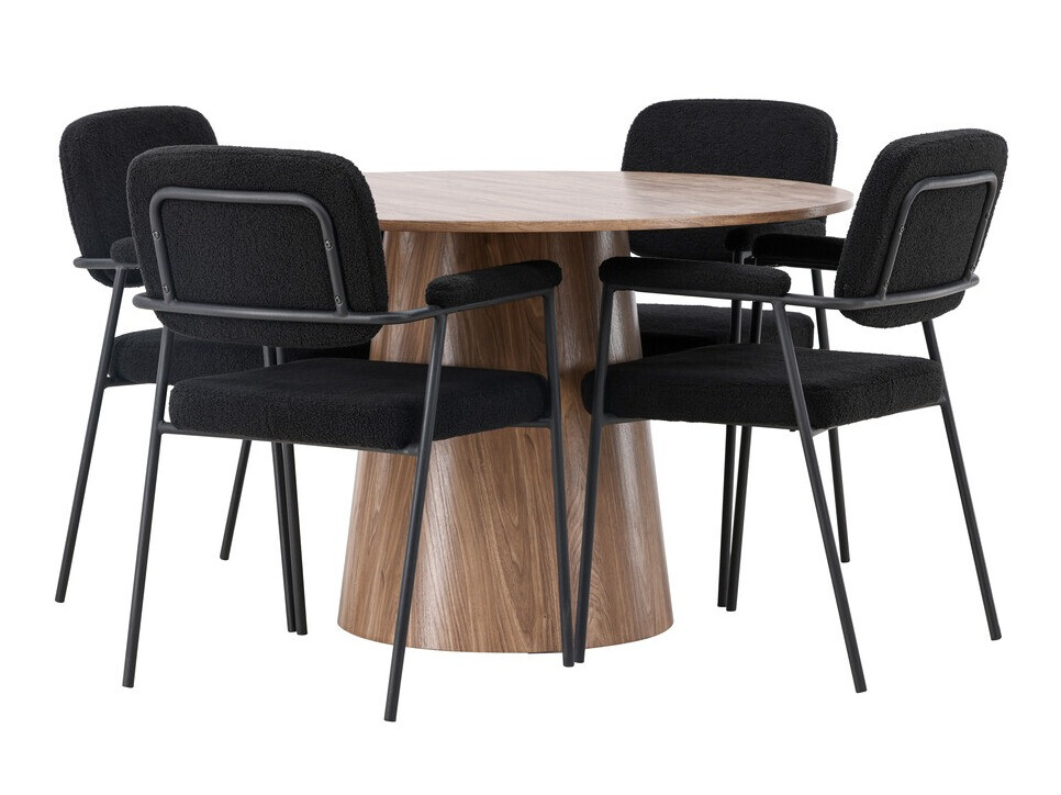 Set sala da pranzo Dallas 4250 (Marrone)