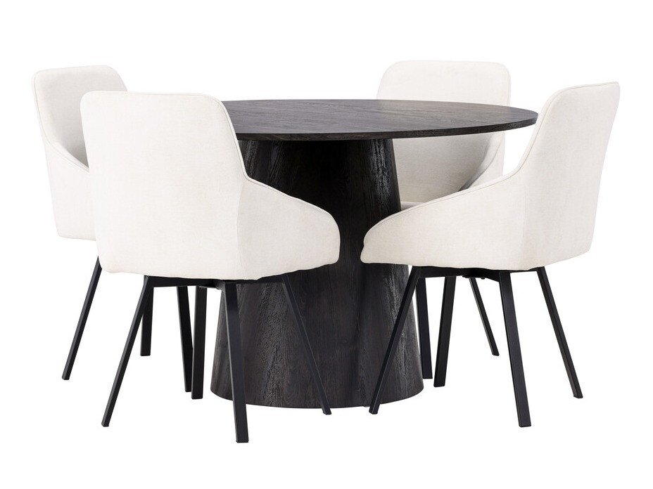 Set sala da pranzo Dallas 4251 (Marrone scuro)