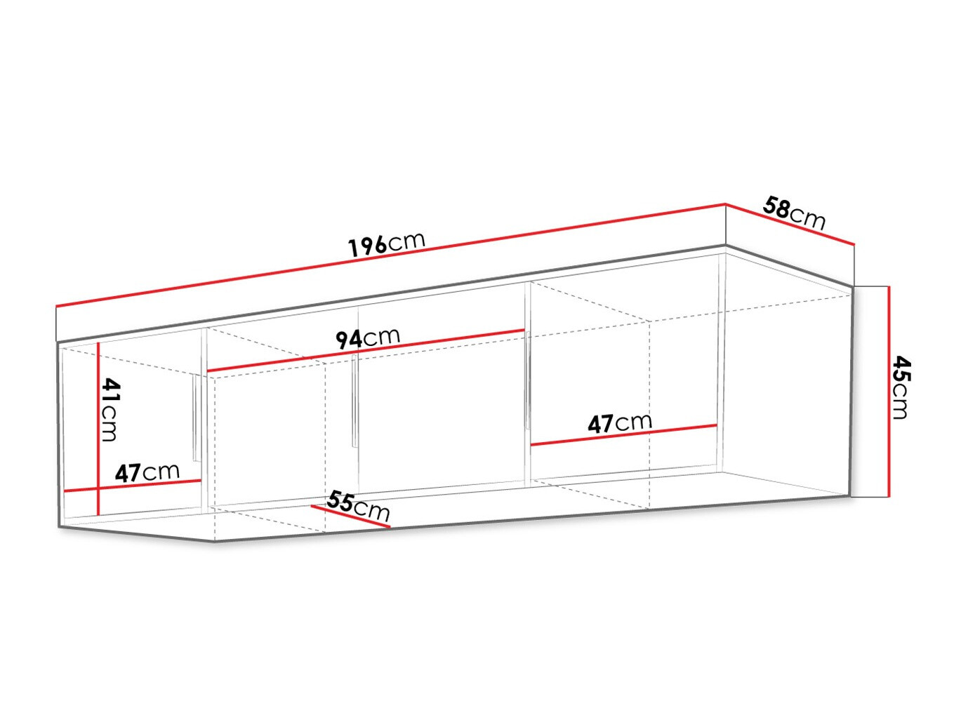 Madia Ophdome 116 (Rovere moro + Nero)