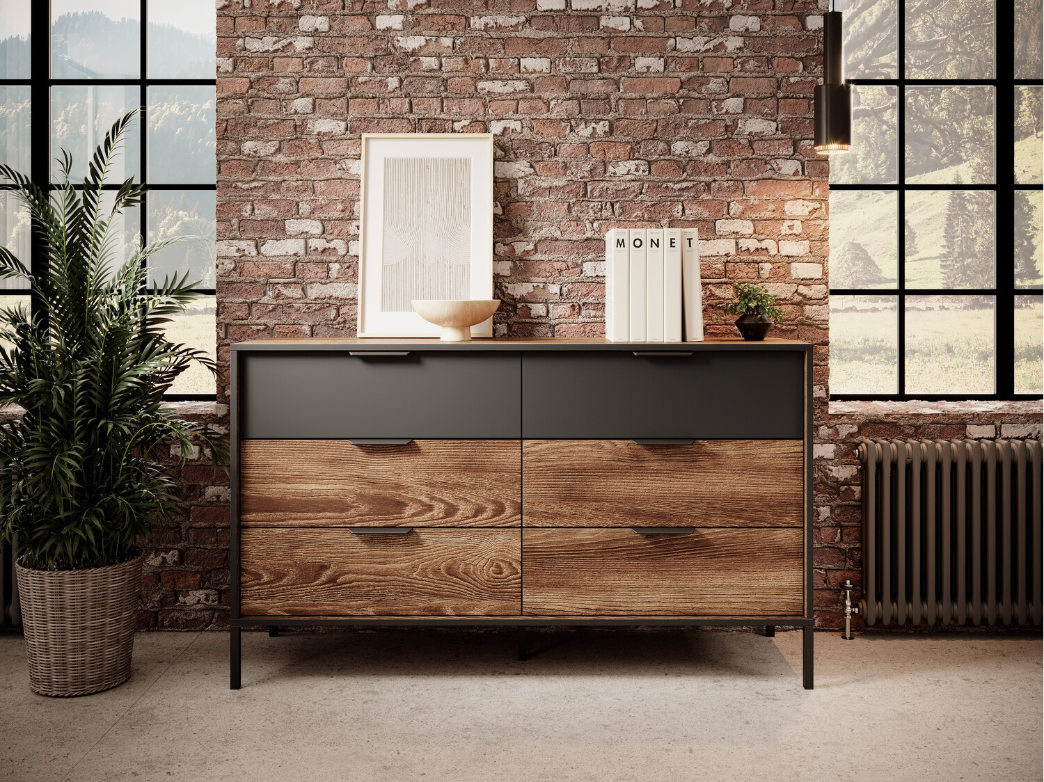 Cassettiera Flodale 100