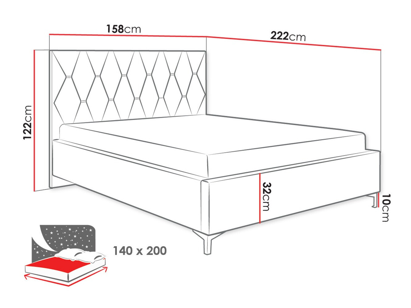 Letto Semita (Manila 20)
