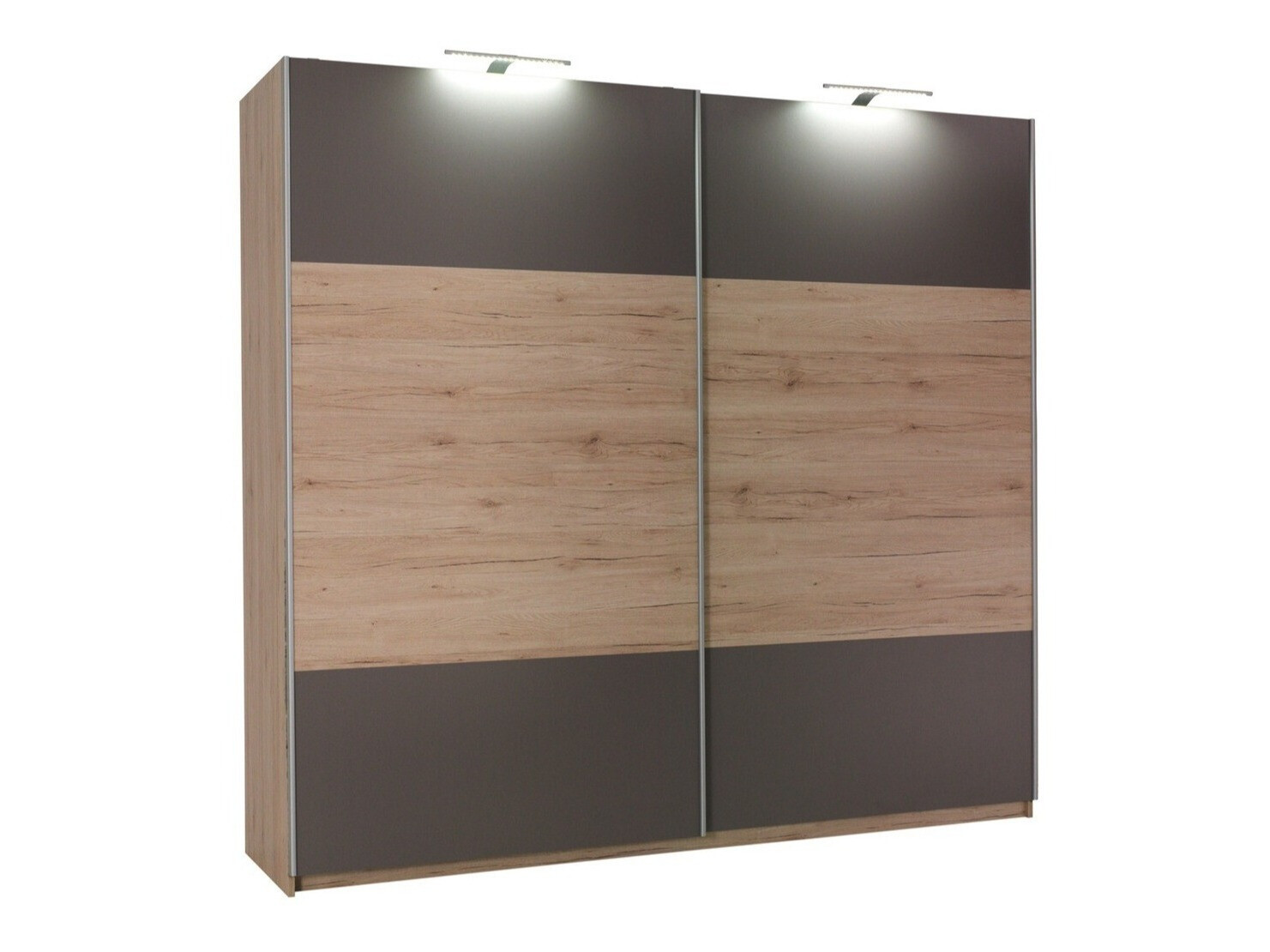 Armadio Murrieta 150 (Quercia sanremo + Grigio)