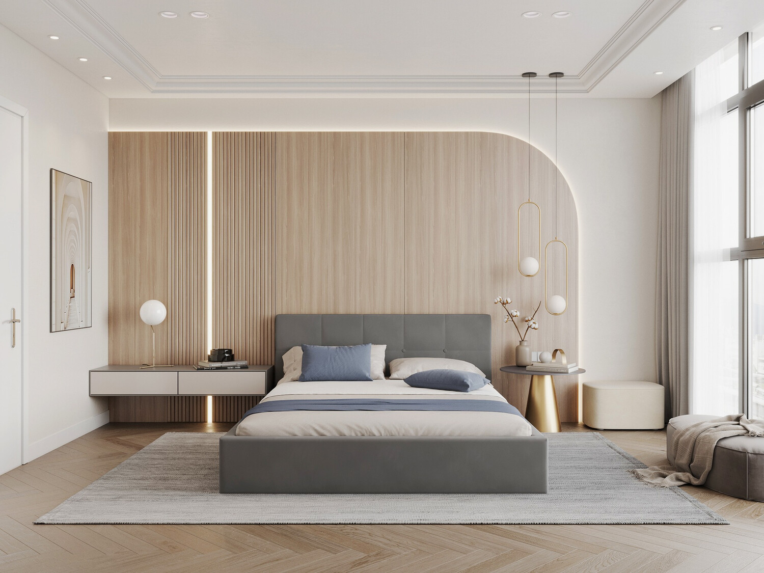 Letto Fairfield 106 (Antracite)