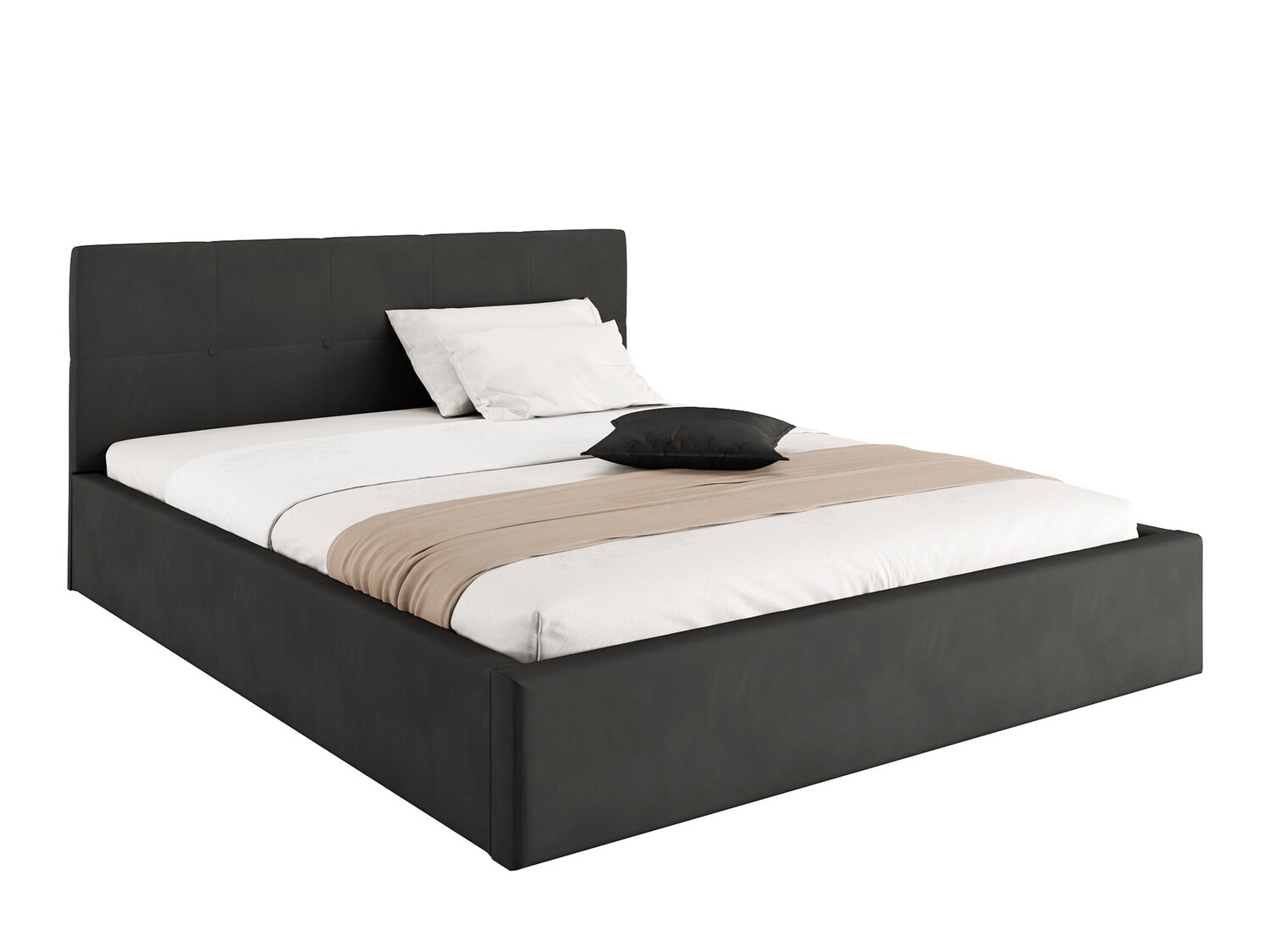 Letto Fairfield 106 (Nero)