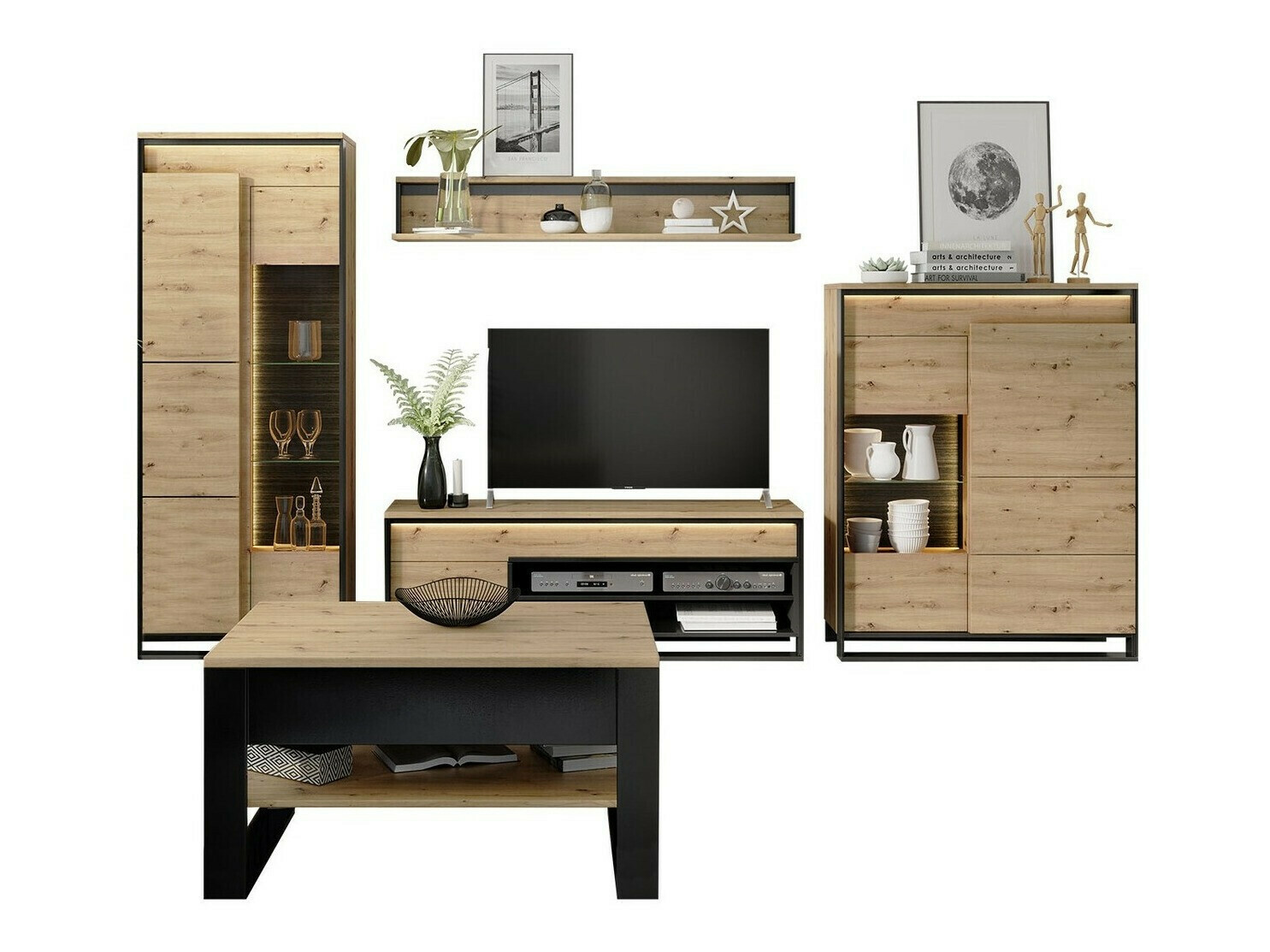 Parete attrezzata Luliru 134