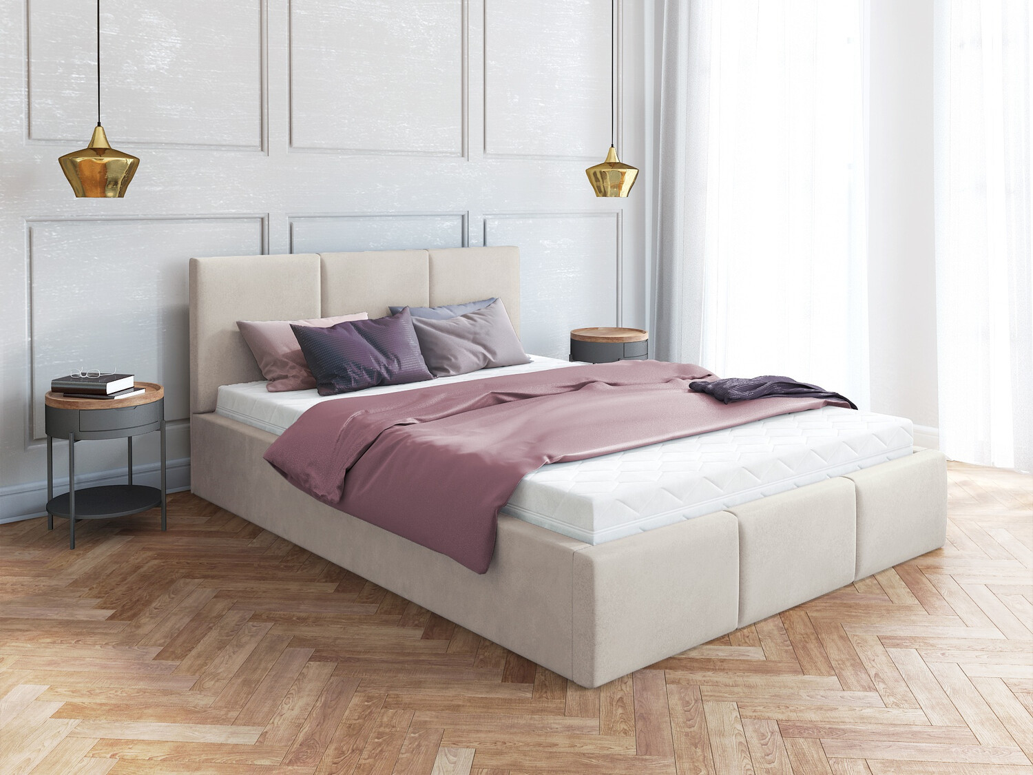 Letto Fairfield 109 (Crema)