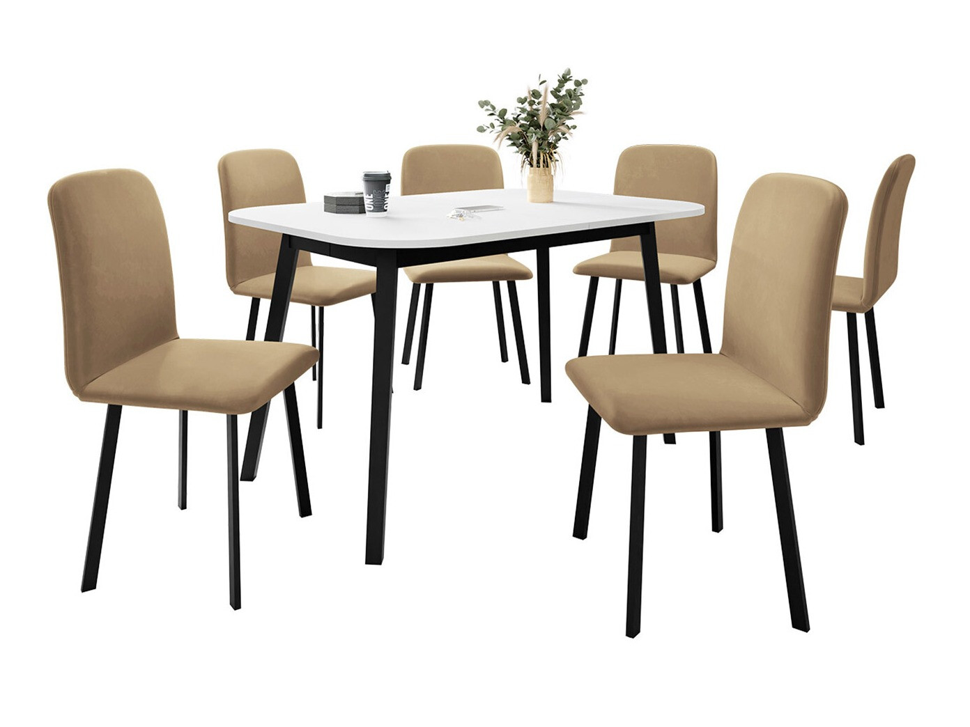 Set sala da pranzo Edmond 117 (Amor Velvet 4302)