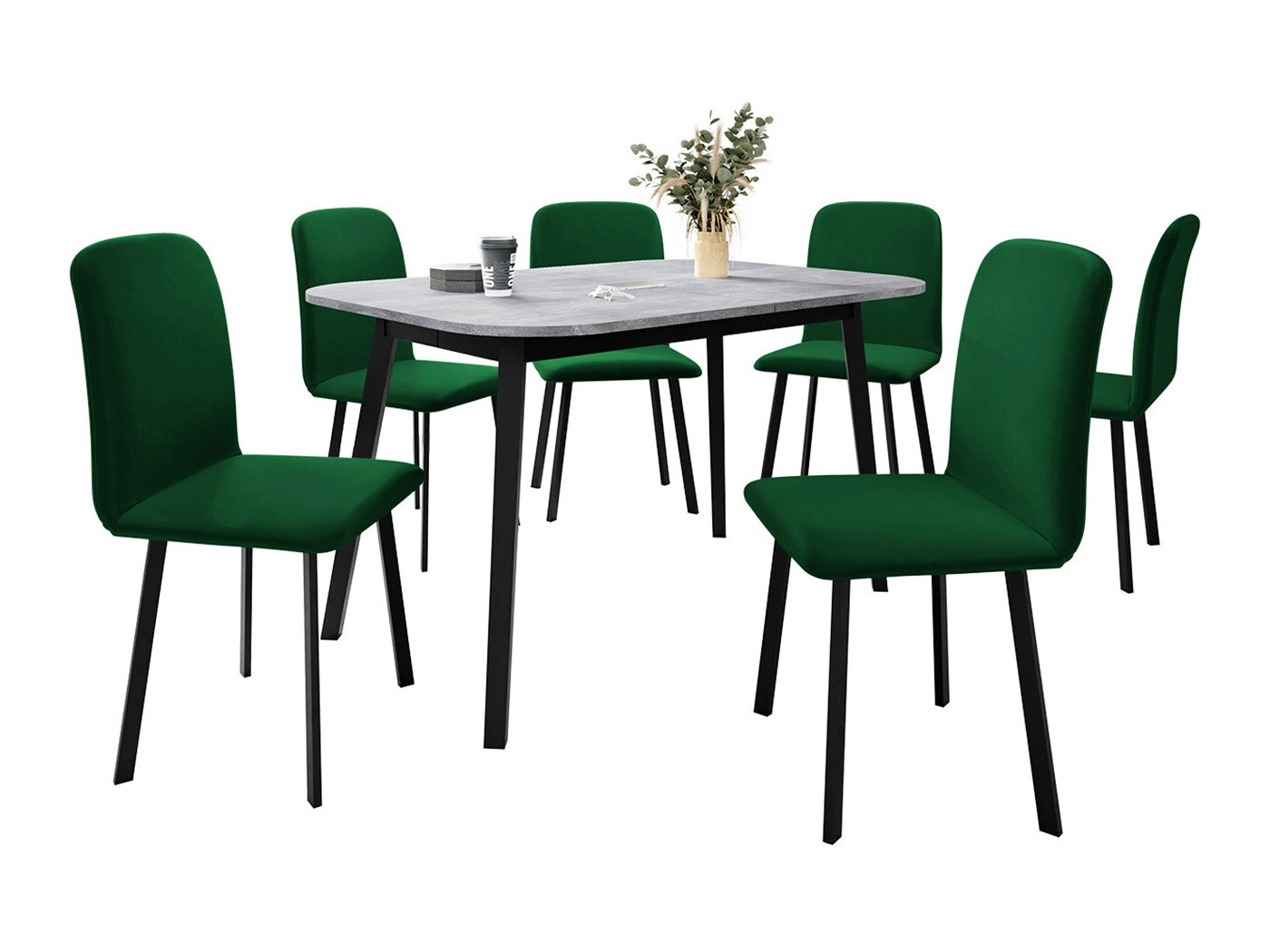 Set sala da pranzo Edmond 117 (Amor Velvet 4311)