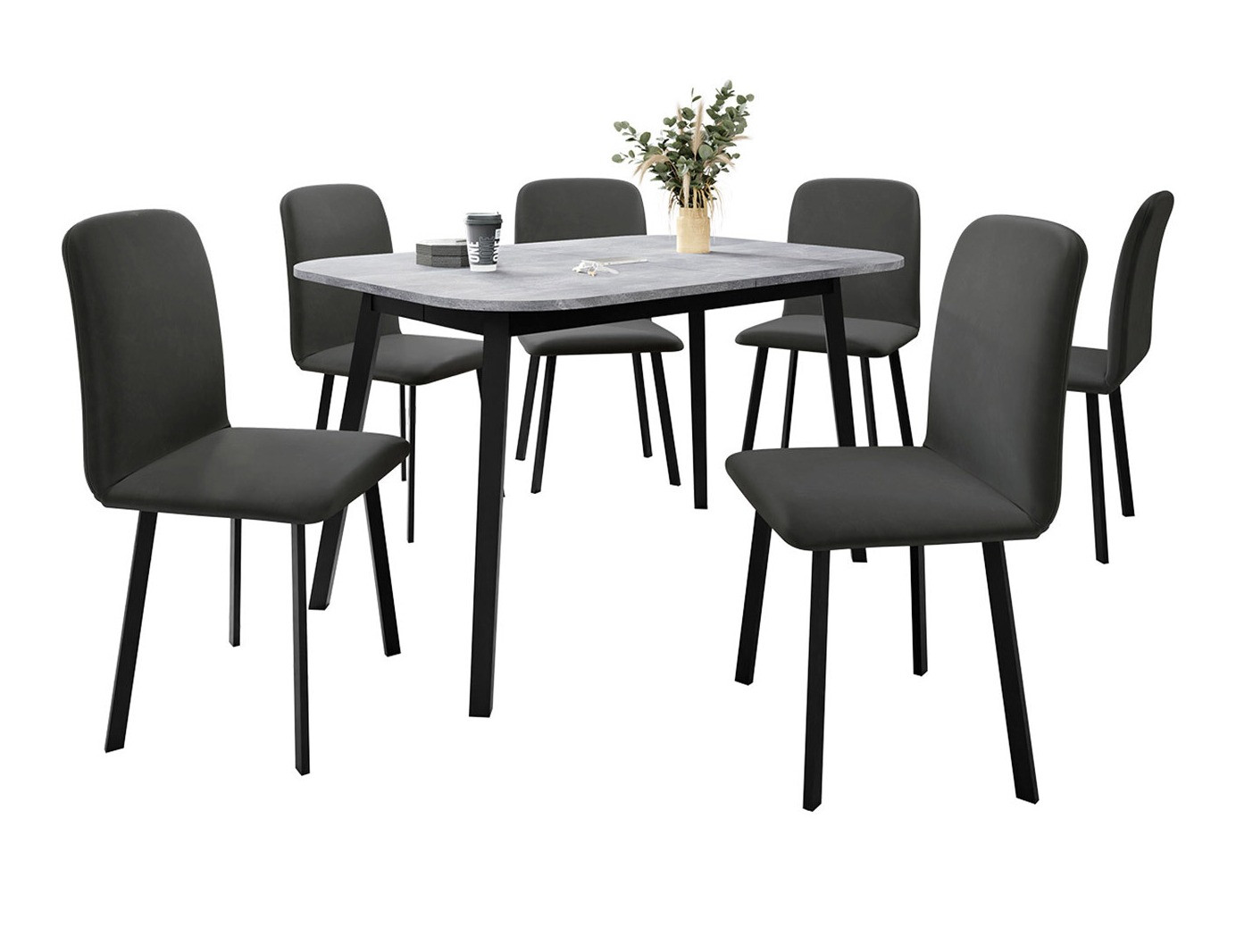 Set sala da pranzo Edmond 117 (Amor Velvet 4321)
