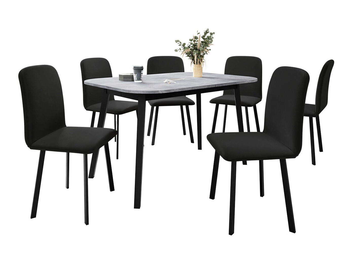 Set sala da pranzo Edmond 117 (Amor Velvet 4322)