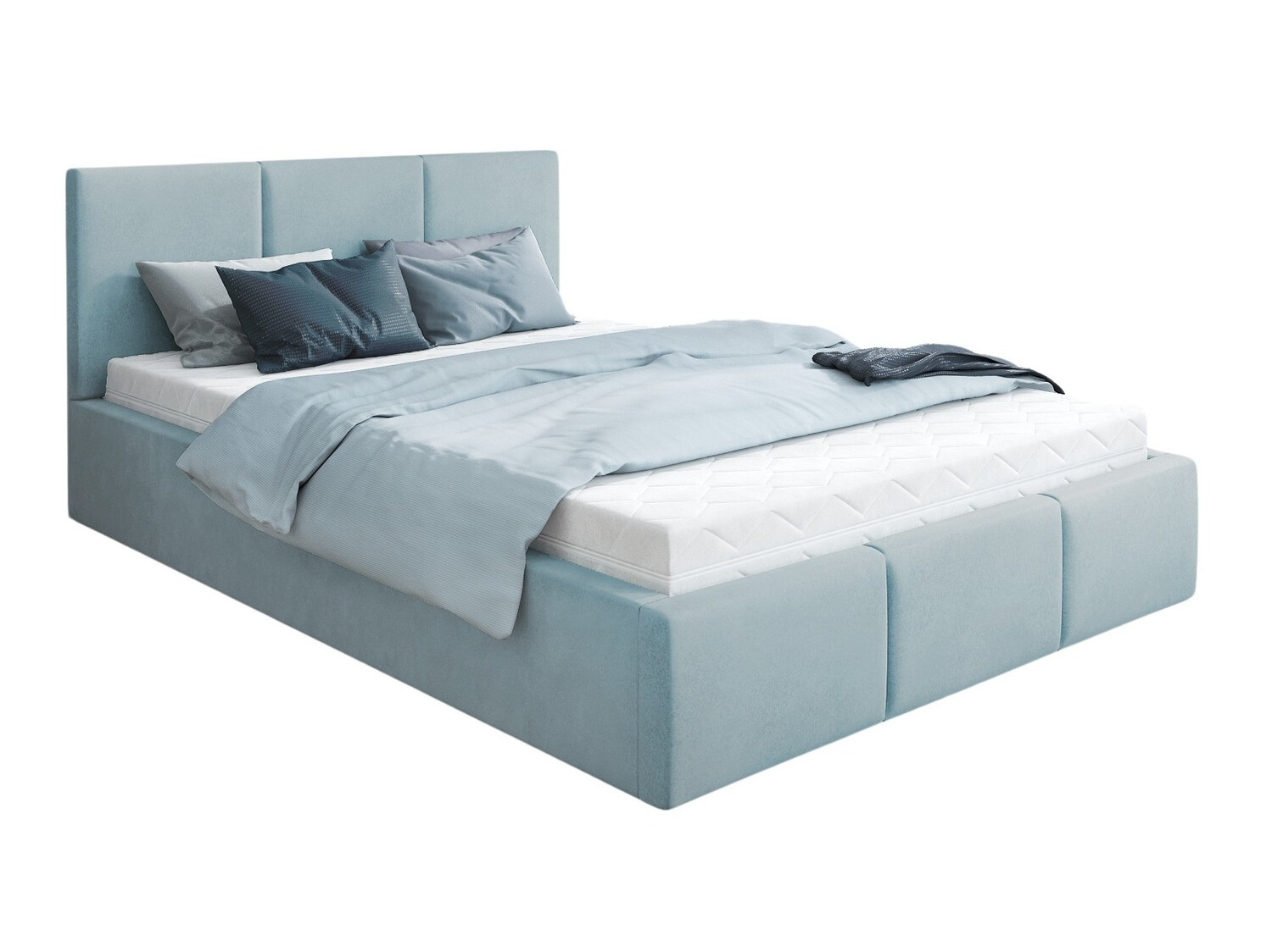 Letto Fairfield 109 (Verde menta chiaro)