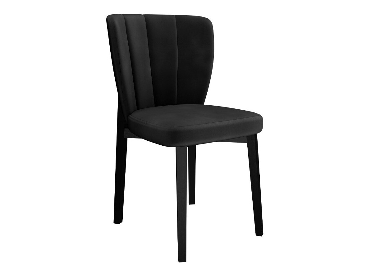 Sedia Racine 130 (Nero + Magic Velvet 2219)