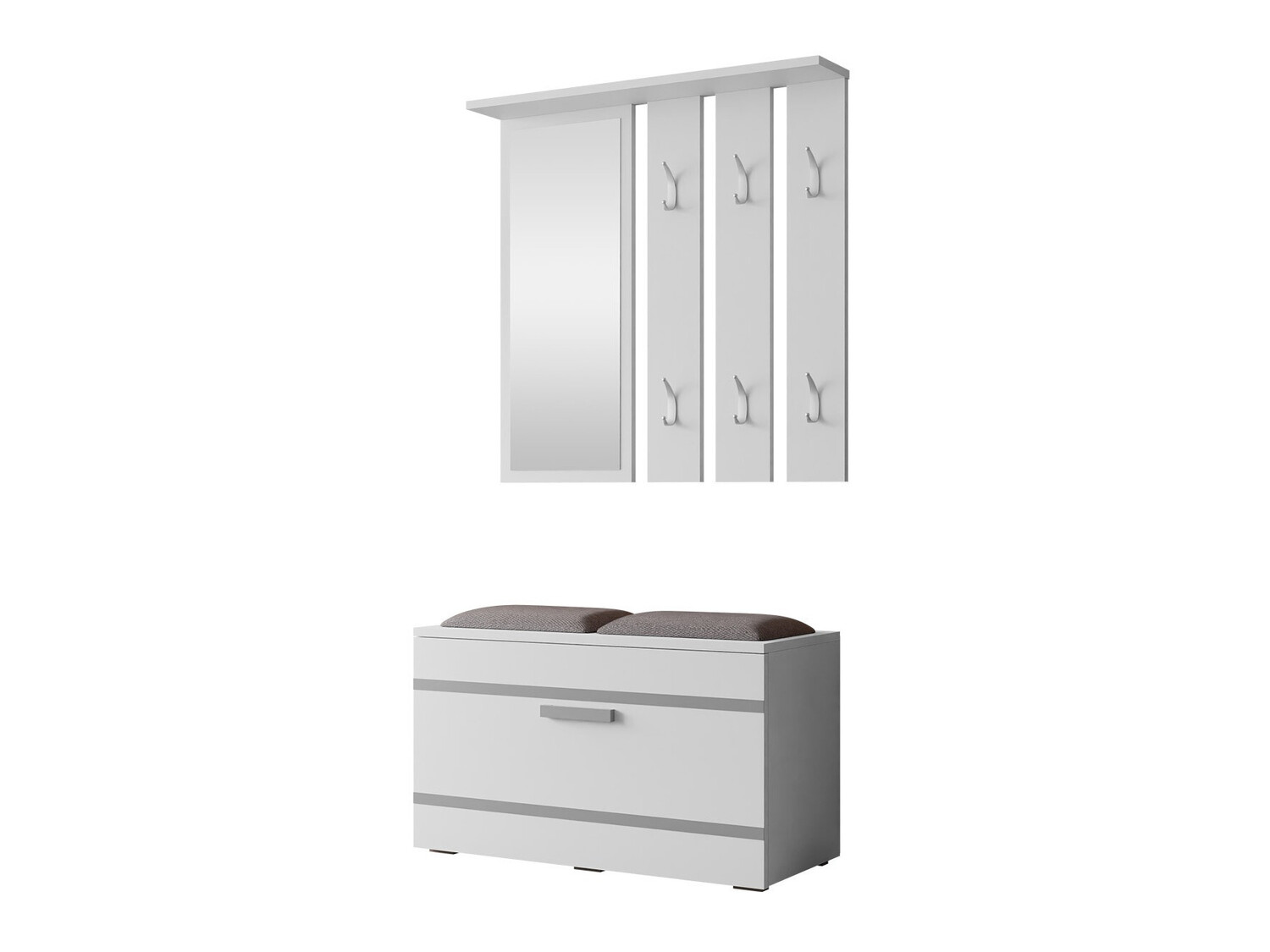 Set arredo da corridoio Ferrus (Bianco)